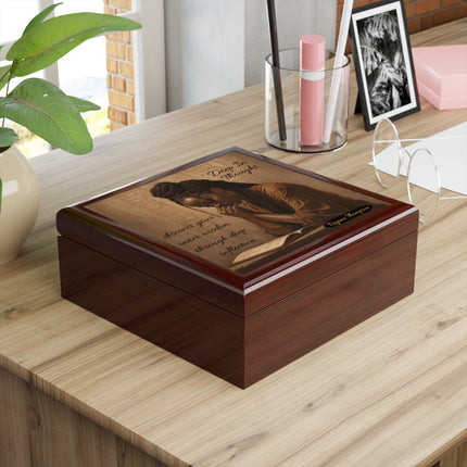 Deep In Thought - jewelry box