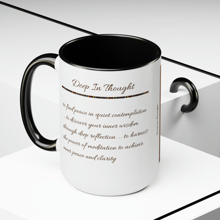 Deep In Thought - personalized mug