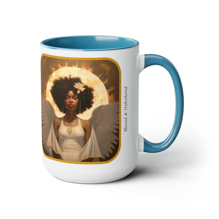 Blessed and Unbothered - mug - 15oz