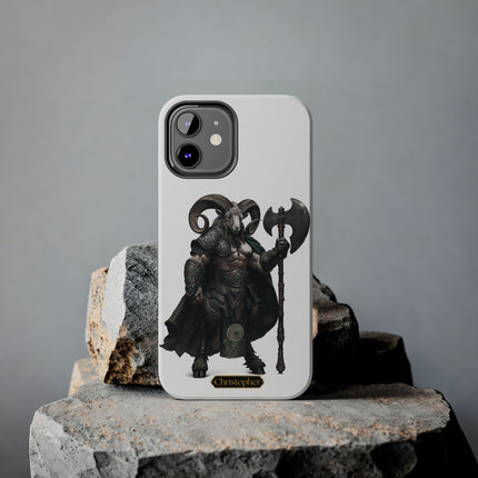Caelan the Ram – Warden of the Clans - iPhone Case