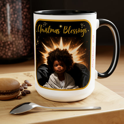 Christmas Blessings - mug - 15oz