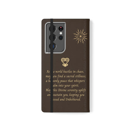 Blessed and Unbothered - Samsung Flip Case
