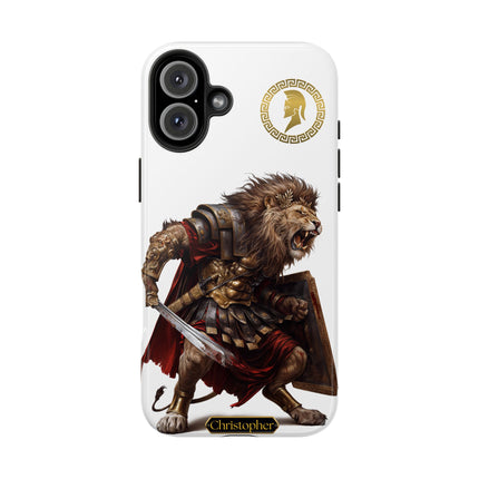 Maximus the Lion – Gladiator of the Arena - iPhone Case