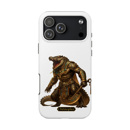 Sobek the Crocodile – Guardian of the Nile - iPhone Case
