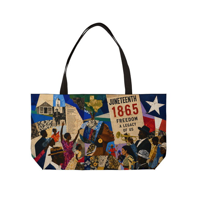 Juneteenth: Legacy of Freedom Weekender Tote