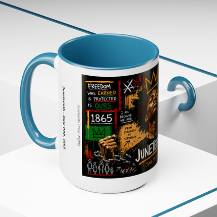 Juneteenth Urban Vibe – 15oz Mug