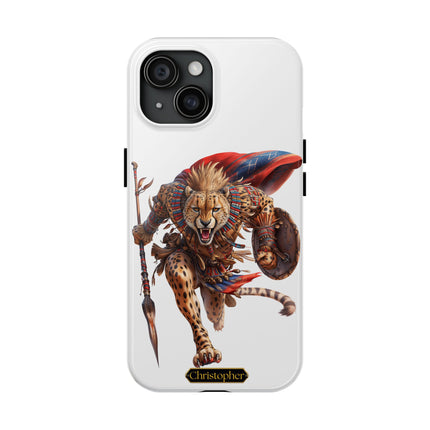 Jabari the Cheetah – Lightning of the Plains - iPhone Case