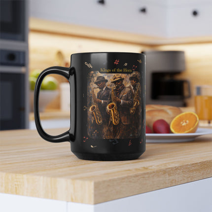 Kings of the Horn - Midnight Session – 15oz mug - black