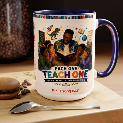 Each One Teach One - 15oz Mug - male