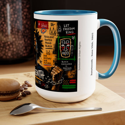 Juneteenth Urban Vibe – 15oz Mug