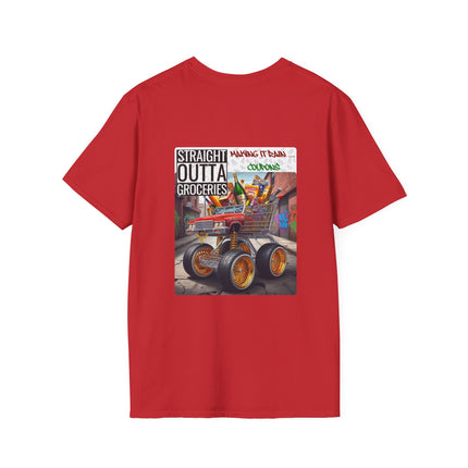 Straight Outta Groceries - Making It Rain… Coupons - tshirt