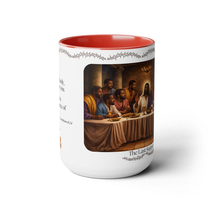 The Black Last Supper - 15oz mug