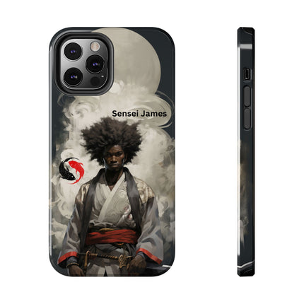 Black Samurai Warrior - iPhone Case - personalized