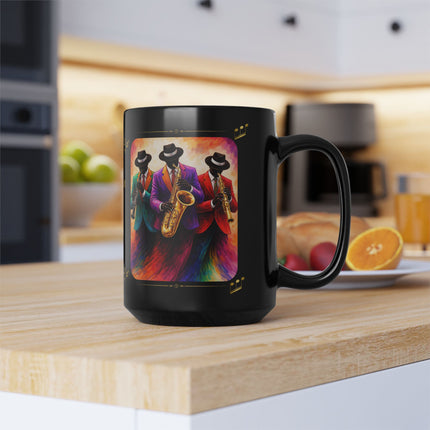 All That Jazz – 15oz mug - black