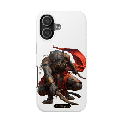 Kofi the Panther – Blade of the Night - iPhone Case