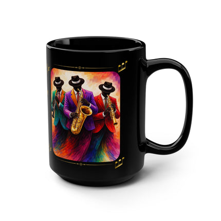 All That Jazz – 15oz mug - black