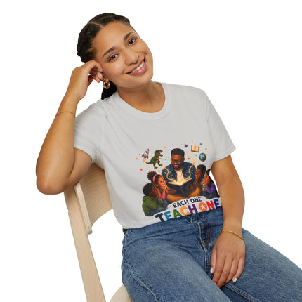 Each One Teach One - T-shirt - male