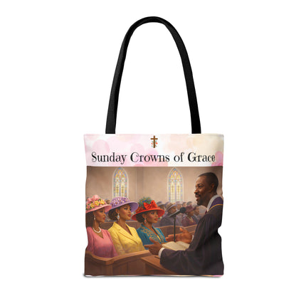 Sunday Crowns of Grace - Tote Bag