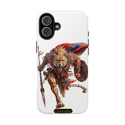 Jabari the Cheetah – Lightning of the Plains - iPhone Case