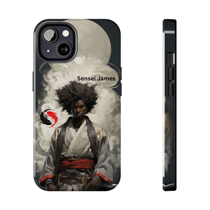 Black Samurai Warrior - iPhone Case - personalized