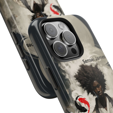 Black Samurai Warrior - iPhone Case - personalized