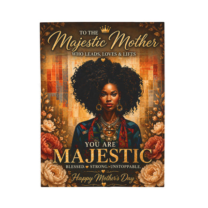You Are Majestic - plush blanket