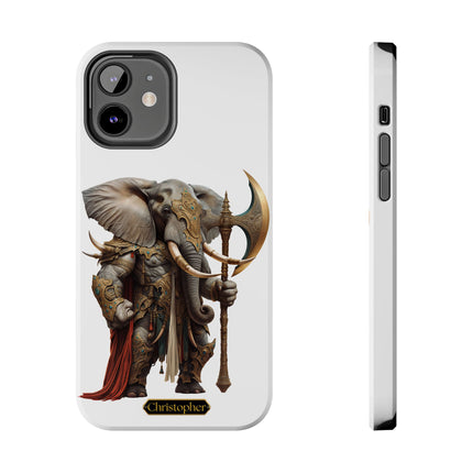 Rajah the Elephant – Guardian of the Golden Empire - iPhone Case