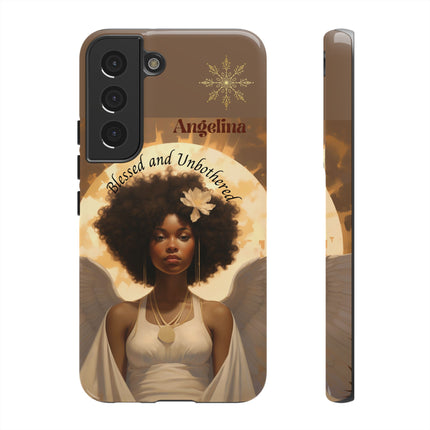 Blessed and Unbothered - Samsung Galaxy phone case - personalized