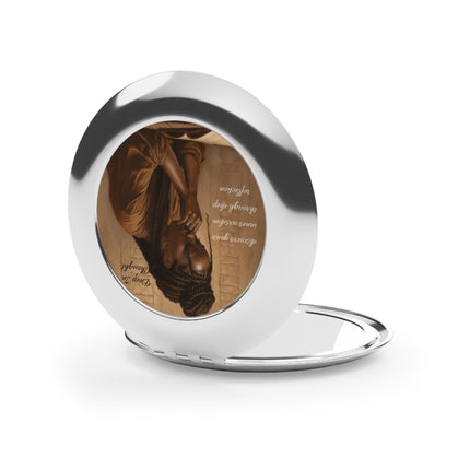 Deep In Thought - compact mirror