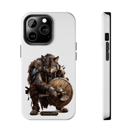 Ragnar the Wolf – Viking Berserker iPhone Case