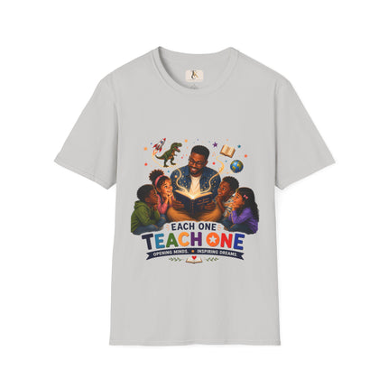 Each One Teach One - T-shirt - male
