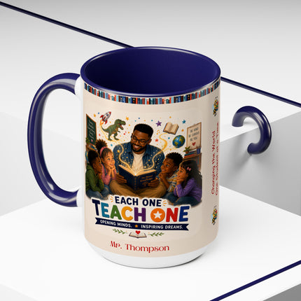 Each One Teach One - 15oz Mug - male
