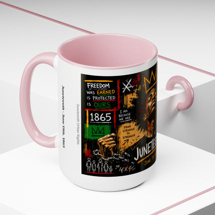 Juneteenth Urban Vibe – 15oz Mug