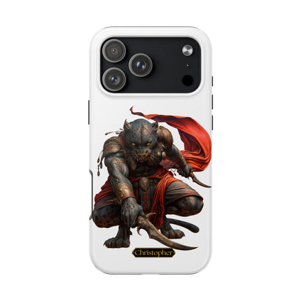 Kofi the Panther – Blade of the Night - iPhone Case