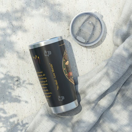 Six Triple Eight Postal Battalion - 20oz black tumbler