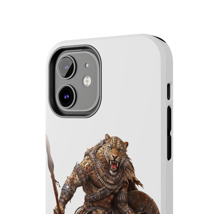 Thabo the Leopard – Spear of the Savanna - iPhone Case