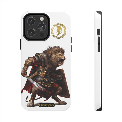 Maximus the Lion – Gladiator of the Arena - iPhone Case