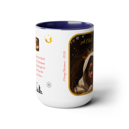 A Child is Born - mug - 15oz