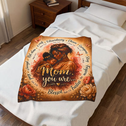 Mom You Are - plush blanket