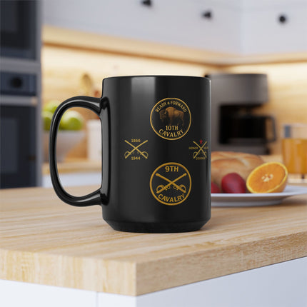 Buffalo Soldiers - Pride Valor Legacy – 15oz mug - black
