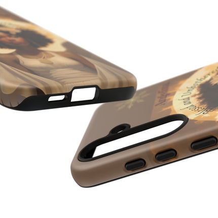 Blessed and Unbothered - Samsung Galaxy phone case - personalized