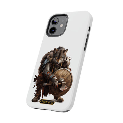 Ragnar the Wolf – Viking Berserker iPhone Case