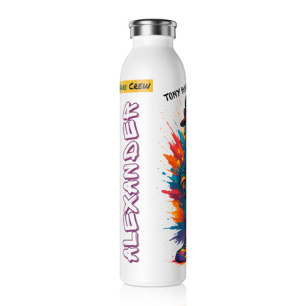 Tony Roar - Urban Safari Crew - Slim Water Bottle