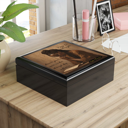 Deep In Thought - jewelry box