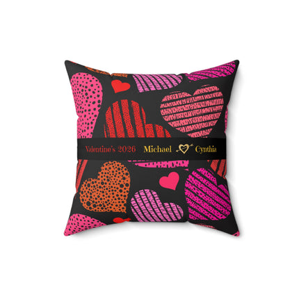 Happy Valentine's - Personalized Pillow