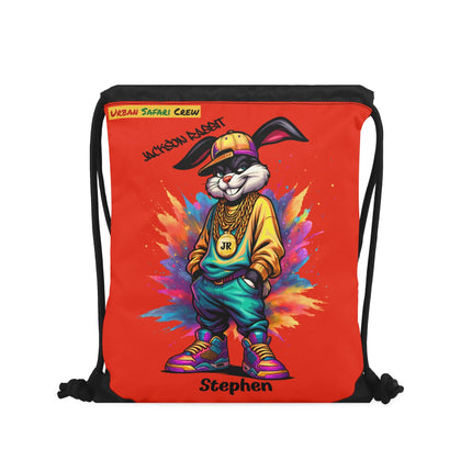 Jackson Rabbit - Urban Safari Crew - drawstring bag