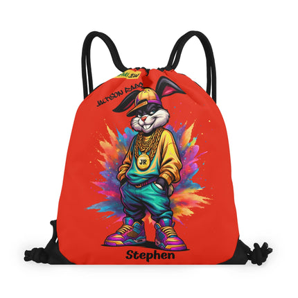 Jack Rabbit Back Pack Jackson Rabbit - Urban Safari Crew - drawstring bag – African American ...