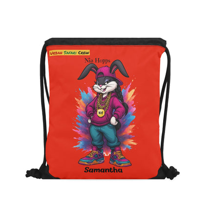 Nia Hopps - Urban Safari Crew - drawstring bag