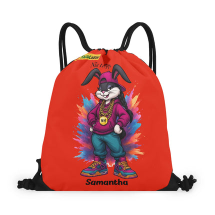 Nia Hopps - Urban Safari Crew - drawstring bag