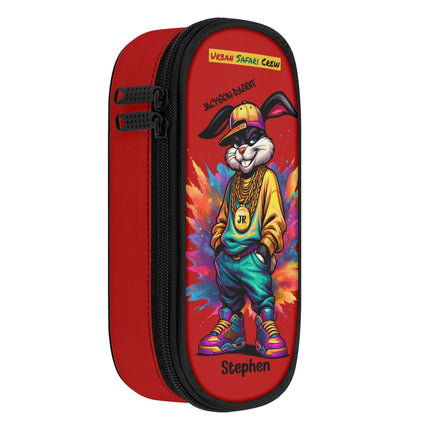 Jackson Rabbit - Urban Safari Crew - Pencil Case